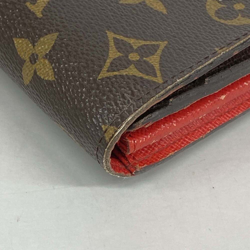 Louis Vuitton Monogram Portefeuille Sarah Long Wallet M62086 Brown Women's - Picture 11 of 16